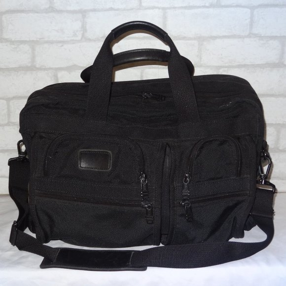 Tumi Other - Tumi Ballistic /leather Laptop briefcase